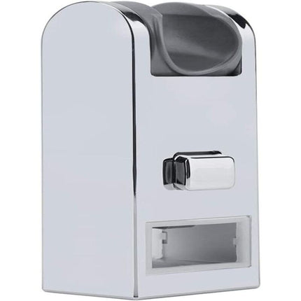 Shower Head Holder Slider Bar Pole Bracket, Chrome Height Adjustable Shower Head Rail Bracket Slider Bar Holder 30X15.