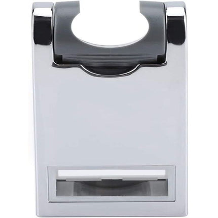 Shower Head Holder Slider Bar Pole Bracket, Chrome Height Adjustable Shower Head Rail Bracket Slider Bar Holder 30X15.