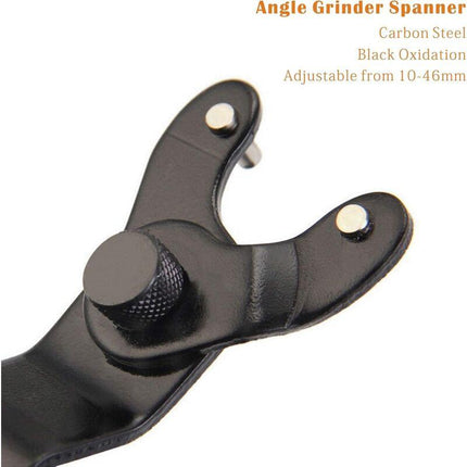 Universal Wrench For Angle Grinder 10-46Mm With Plastic Anti-Slip Handle.
