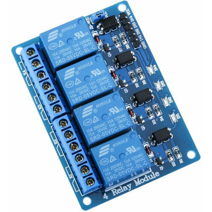 5V Dc Relay Module ４ Channels With Optocoupler ４-Channel Relay Module For Mega 2560 1280 Dsp Arm Pic Avr Stm32.