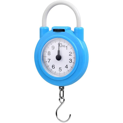 Luggage Scale, Max 10Kg Small And Portable Torque Scale With Comfortable Grip For Travel And Work.