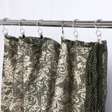 25 pcs Metal Curtain Hooks Hanging Clips For Curtain Party String Lights Outdoor Activity Wire Home Decoration.