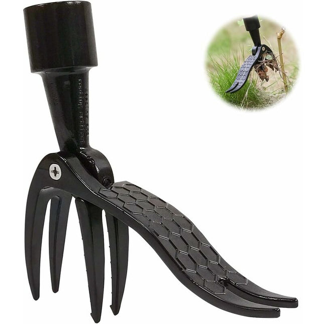 Tools Garden Manual Weeder Knife, Gardening Weed Puller Claw Tool, Hand Weeder Tool With 4 Claws, DAndelion Weed Puller.