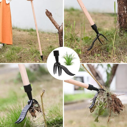 Tools Garden Manual Weeder Knife, Gardening Weed Puller Claw Tool, Hand Weeder Tool With 4 Claws, DAndelion Weed Puller.