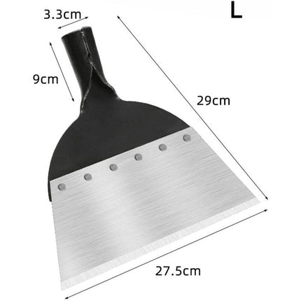 Multifunctional Garden Cleaning Shovel Steel Flat Shovel For Planting Soil Weeding Farm Tool Shovel Weeding.