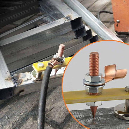 Welding Magnet Head, Welding Accessories Tool Welding Accessories Magnetic Ground Clamp For Welding.