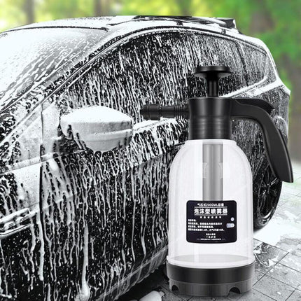 2L Pressure Sprayer, Car Hand Pump Foam Cannon, Portable Pressurized Water Mist Sprayer, Car Snow Foam Lance.