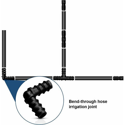 Maitys Pipe Connectors For 16Mm Irrigation System (Elbow).