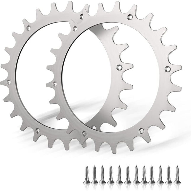 2 X Premium Stainless Steel Studs For Worx S/Model,2X Stainless Steel Screw-In Spikes Traction Enhancer,RObotic Lawn.