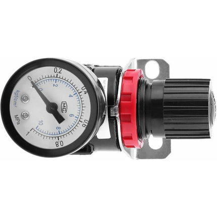 1 pcs Air Pressure Regulator Ar2000 G1/4 Pneumatic Control Compressor With Gauge.