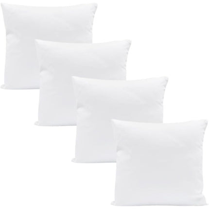 Microfiber Quilted Pillow 40X40 Cm - Sleeping Bed Pillow White Pillow White Filling Pillow - 4 pcs Set.