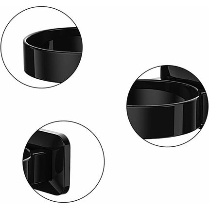 Hair Dryer Holder Wall Mounted Hair Dryer Holder Plastic Hair Dryer Holder No Drilling Hair Dryer Storage Organizer.