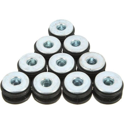 10 pcs Motorcycle Rubber Grommet Bolt For Honda/Yamaha/Suzuki/Kawasaki Fairings.