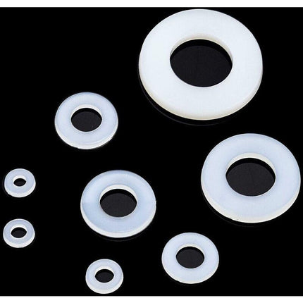 Nylon Washer Plastic Spacer M2.5 M3 M4 M5 M6 M8 M10 Flat Washer ROund 520 pcs.