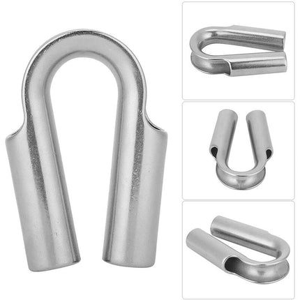 Stainless Steel Cable Thimble For 8Mm Cable.