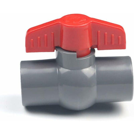 Pvc Ball Valve, U-Pvc Plastic Valve, Flow Control And Cut-Off Straight Joint (Φ20Mm).
