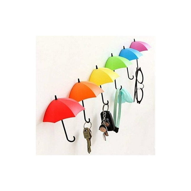 Pieces Self Adhesive Wall Key Holder Clothes Hook Rack Umbrella Stand Decorative Accessories Home Decor Accents Gift.
