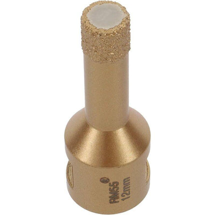 Profi Fliesenbohrer Fliese 12 Mm X M14 Diamantbohrer Winkelschleifer Für Trockenbohren In Feinsteinzeug, Wandfliesen.