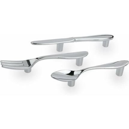 3 pcs Knife Spoon Fork Kitchen Cabinet Drawer Cupboard Pull Sleeve Knobs.