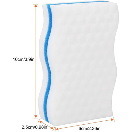 Magic Sponges, 24 pcs Extra Thick Melamine Cleaning Sponge - Magic Eraser For Bathroom, Pool, Kitchen, Floor, Wall.
