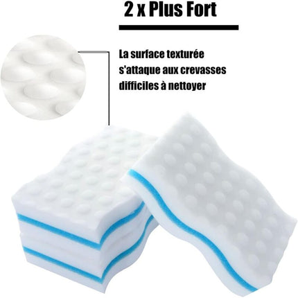 Magic Sponges, 24 pcs Extra Thick Melamine Cleaning Sponge - Magic Eraser For Bathroom, Pool, Kitchen, Floor, Wall.
