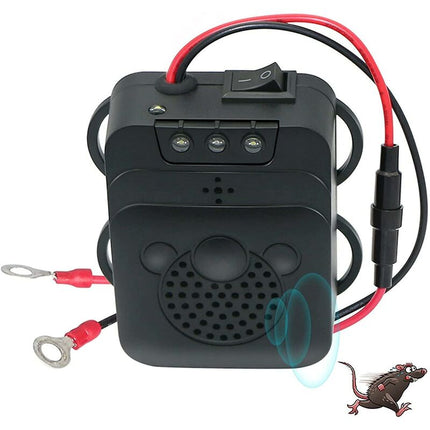 Ultrasonic Car Repellent With LED Strobe, Garage For Car ROdents Mice Pests Home Garage Attic Camping.