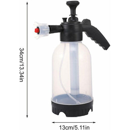 Pressure Sprayer, 2L Portable Lawn Foamer - Rich Foam Spray Tool For Home, Lawn, Garden, Car Detailing.