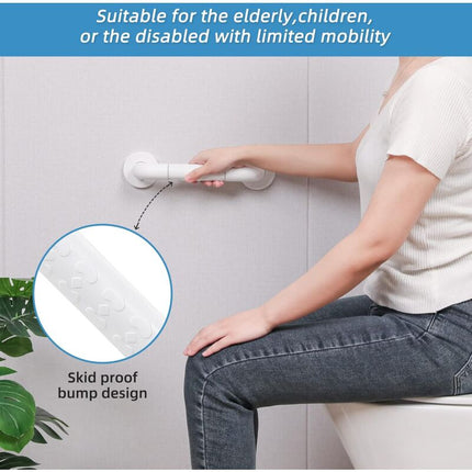 2 Stainless Steel Bathroom Grab Bars, 30Cm.