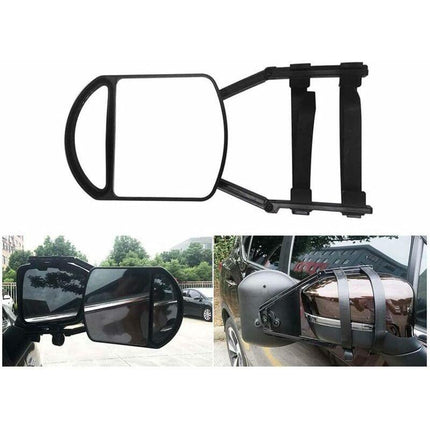 Rearview Mirror, Car Towing Mirror Extended Rearview Mirror Wide Angle Auxiliary Mirror For Car Truck Trailer Rv.
