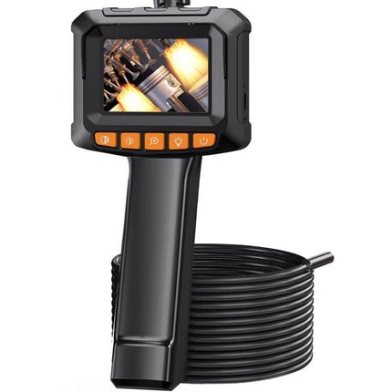 Endoscope Camera, 1080P Hd Endoscope, 2.4 Inch Ips Screen Pipe Inspection Camera, Ip67 Waterproof Camera, 5M Semi-Rigid.