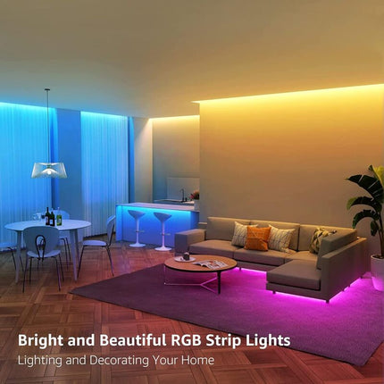 LED Strip 10M, LED Bedroom Rgb LED Strip Light LED Strip For Bedroom 300 LEDs 5050 Rgb Ip65 Waterproof 44 Key Remote.