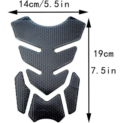 Tank Pad Motorcycle Carbon Fiber Tank Protector Sport Sticker Protective Tank Sticker 3D Motorcycle Tank Gas Tank Pad.