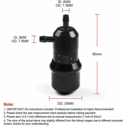 Universal Manual Turbo Boost Controller, Adjustable 0-60 Psi Aluminum Alloy Turbo Engine Controller Regulator Valve.