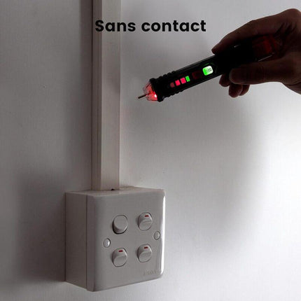 Non-Contact Voltage Detector, Voltage Tester With Adjustable Sensitivity Non-Contact Voltage/Phase Tester, Current.