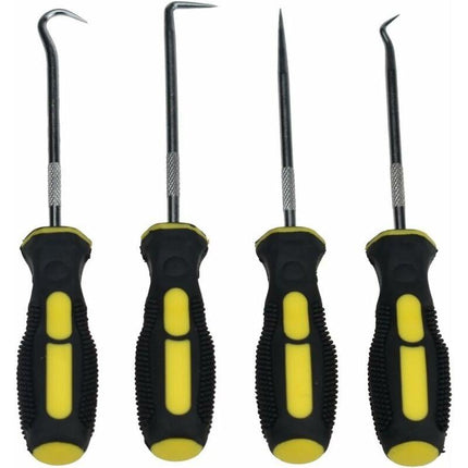 Precision Hook Pick, Oil Seal Hook, High Quality Oil Seal O-Ring Puller, 4 pcs.