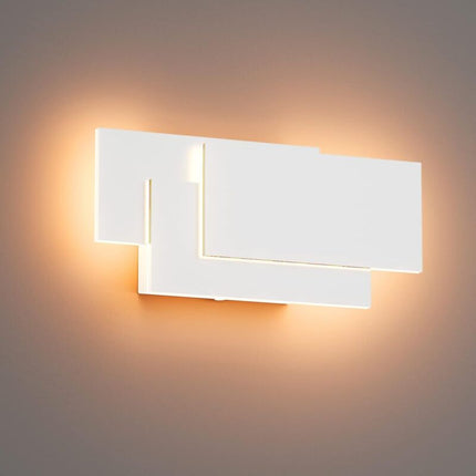 Wall Light, 12W Wall Lamp, Ip20 Waterproof Wall Lighting, Modern Design Elegant Bedroom, Hallway Wall Light, Warm.