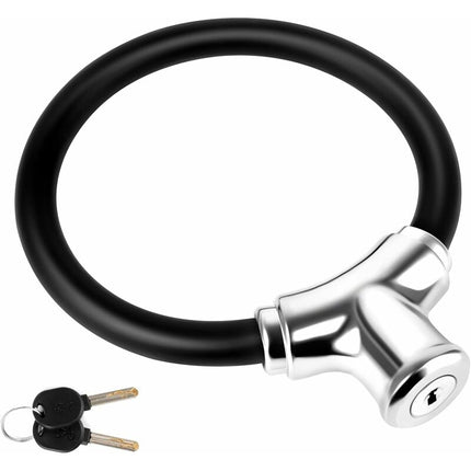 Bicycle Lock Zinc Alloy Bike Lock Universal Portable High Security Bicycle Lock Anti-Theft Bike Cable Mount Mtb Scooter.