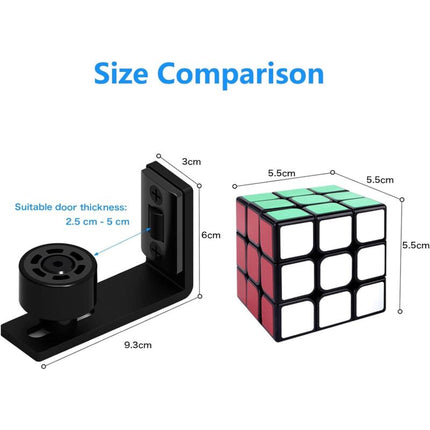 1 Pair Adjustable Floor Guide For Sliding Gate, Sliding Door Rail, 2 Doors (No Groove On Door, No Floor Drilling).