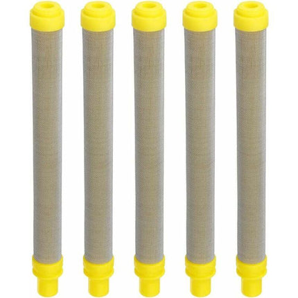 5 pcs 100 Mesh Filters For Wagner Airless Paint Spray Guns Stainless Steel Filter Elements For Wagner Airless Paint.