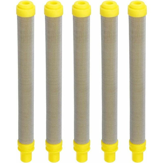 5 pcs 100 Mesh Filters For Wagner Airless Paint Spray Guns Stainless Steel Filter Elements For Wagner Airless Paint.