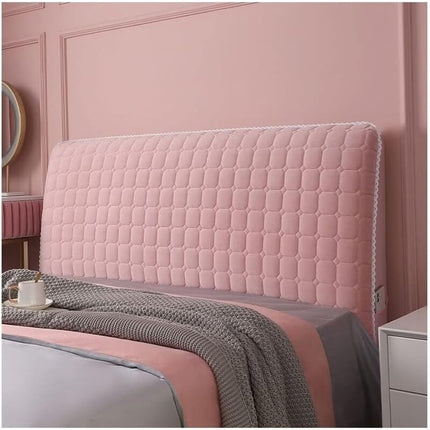 Headboard Cover 160Cm, Headboard Cover Protector With Stretch Side, Washable Dustproof Headboard Cover Thickened.