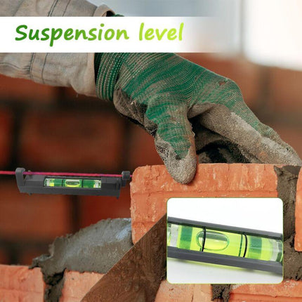 4 pcs Mini Spirit Level, Black Spirit Level, Magnetic Spirit Level, Camping Level, Small Spirit Level For Construction,.