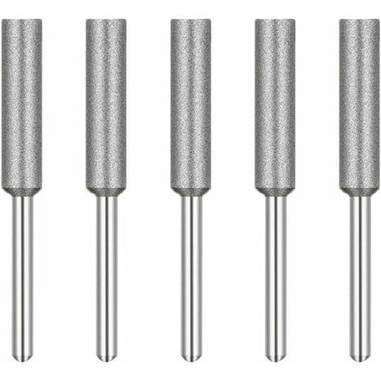 Diamond Chainsaw Sharpener Grinding Heads, 4Mm Chainsaw Grinding Stone, For Chainsaw Sharpener, 5 pcs.