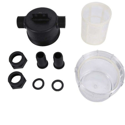 Water Pump Filter Net Sprinkler Adjustable Inline Transparent Mesh Sieve Watering Tool For Gardening Water.