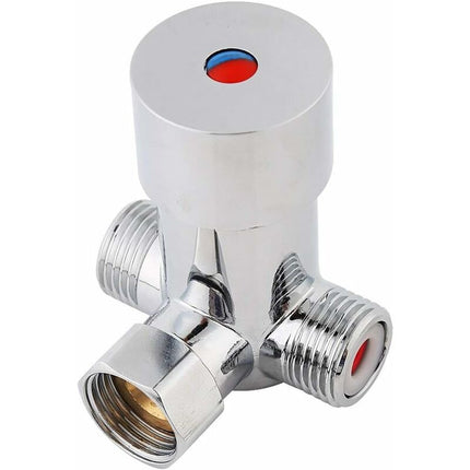 3 Way Mixer Tap - Water Mixer Temperature Control For Automatic Faucet In Bathroom.