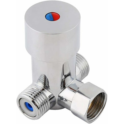 3 Way Mixer Tap - Water Mixer Temperature Control For Automatic Faucet In Bathroom.