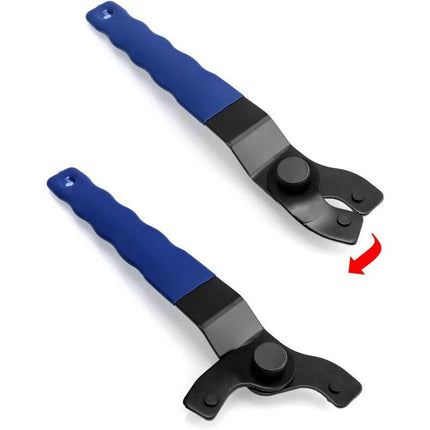 Universal Angle Grinder Wrench 10-46Mm, For Grinders Replace Discs, Adjustable Pin Wrench For Angle Grinders.