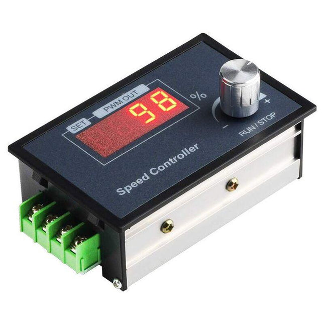 Pwm Dc Motor Speed Controller (Pwm) Dc 6-60V 12V 24V 36V 48V 30A Adjustable Speed Motor Speed Regulator With ROtary Knob.
