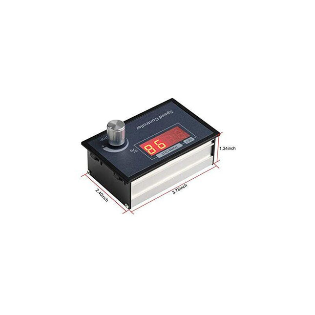 Pwm Dc Motor Speed Controller (Pwm) Dc 6-60V 12V 24V 36V 48V 30A Adjustable Speed Motor Speed Regulator With ROtary Knob.
