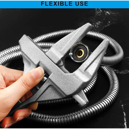 Adjustable Wrench 6-68Mm Adjustable Wrench Short Shank Large Openings Ultra Thin And Lightweight Plumber Tool Wrench.